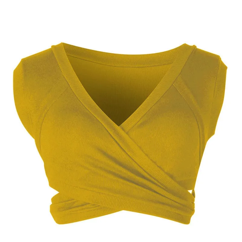 Kaya Knitted Halter Crop Top