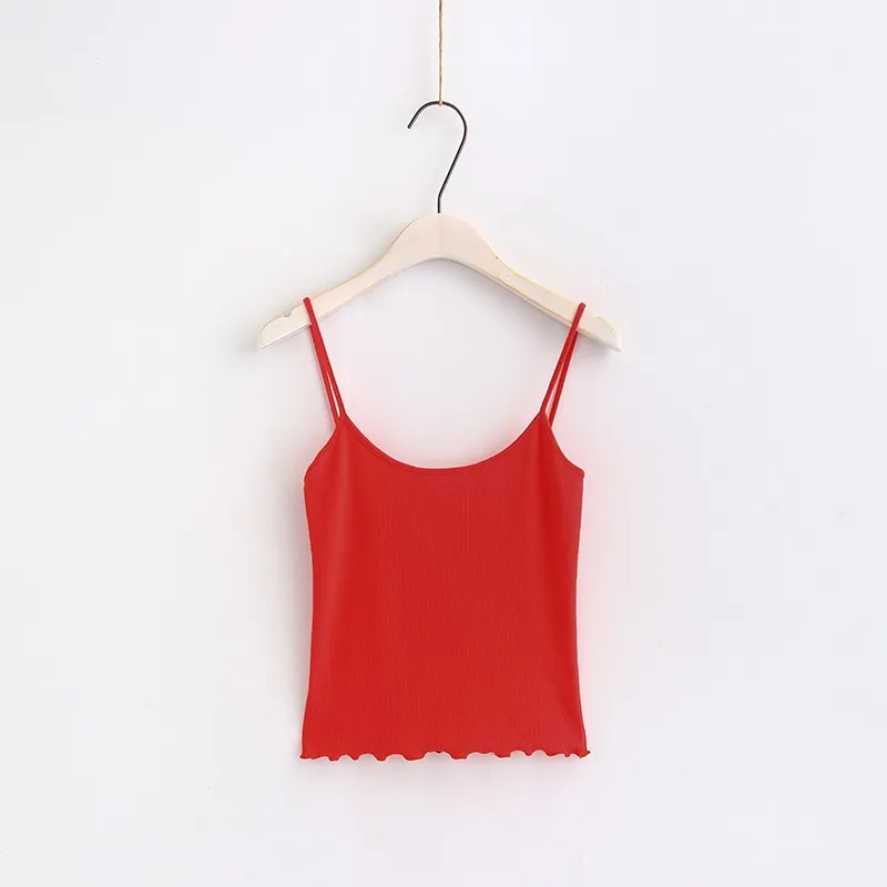 Ava Ruffled Camisole