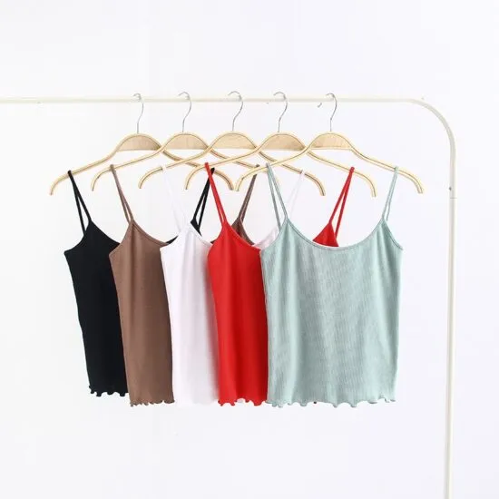 Ava Ruffled Camisole