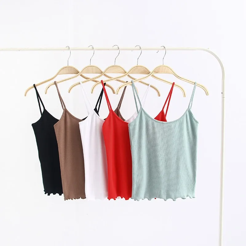 Ava Ruffled Camisole