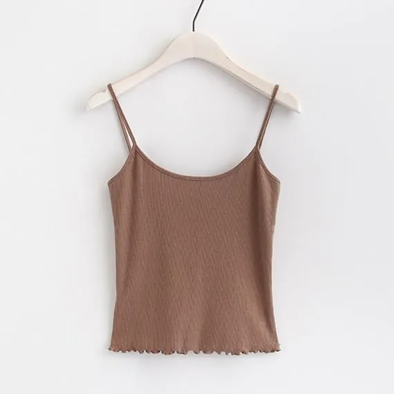 Ava Ruffled Camisole