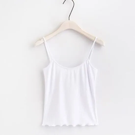 Ava Ruffled Camisole