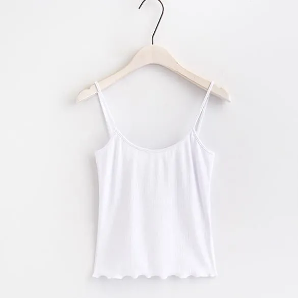 Ava Ruffled Camisole