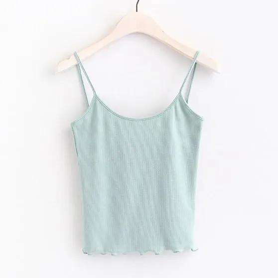 Ava Ruffled Camisole