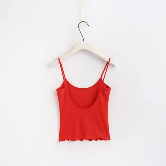 Ava Ruffled Camisole