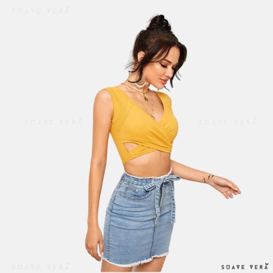 Kaya Halter Crop Top 1 3