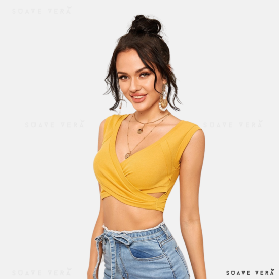 Kaya Halter Crop Top 1 5