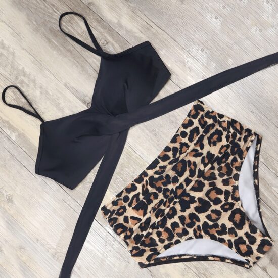 Leopard Plus Size Swimsuit