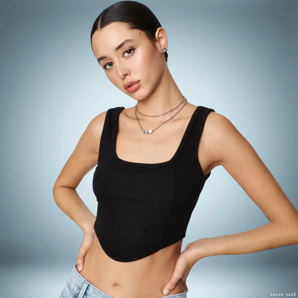 Amyra Faded Crop Top