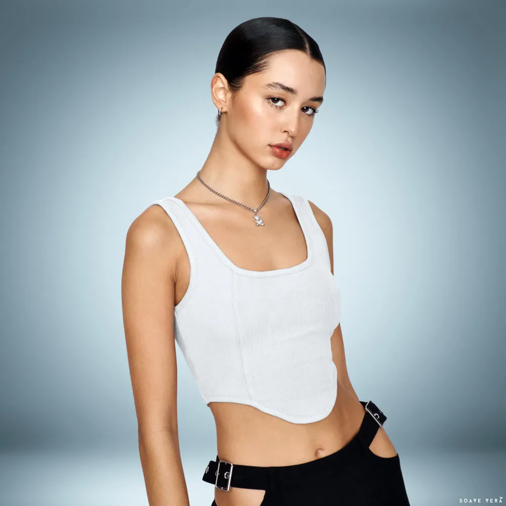 Amyra Faded Crop Top