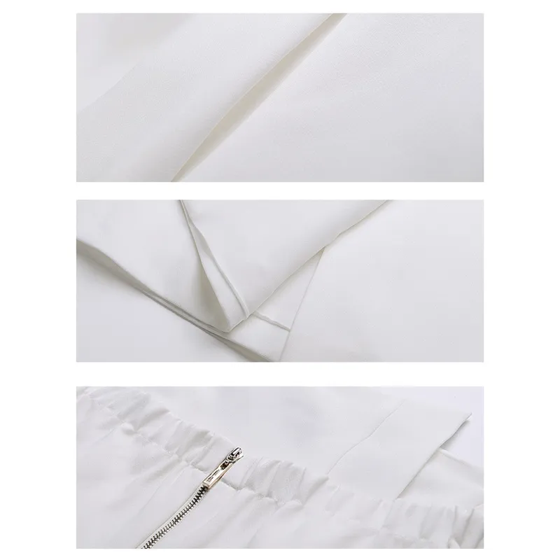 Gia White A-Line Dress