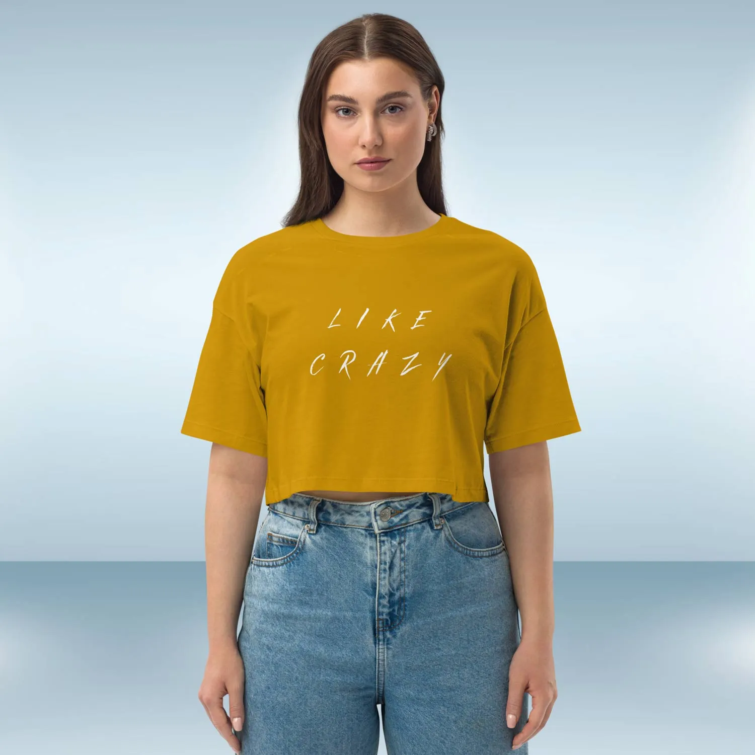Demi Loose Drop Relaxed Crop Top