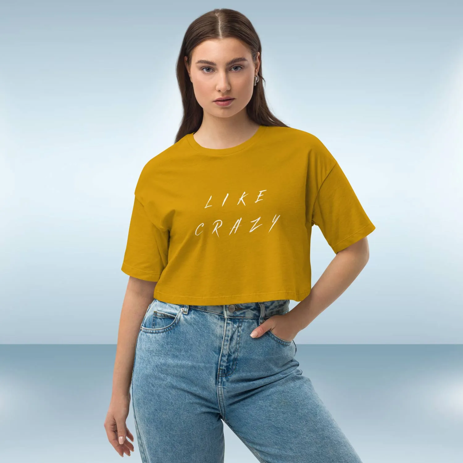 Demi Loose Drop Relaxed Crop Top