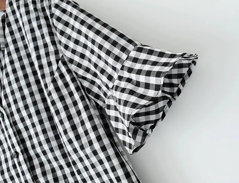 Vida Gingham A-LINE Dress