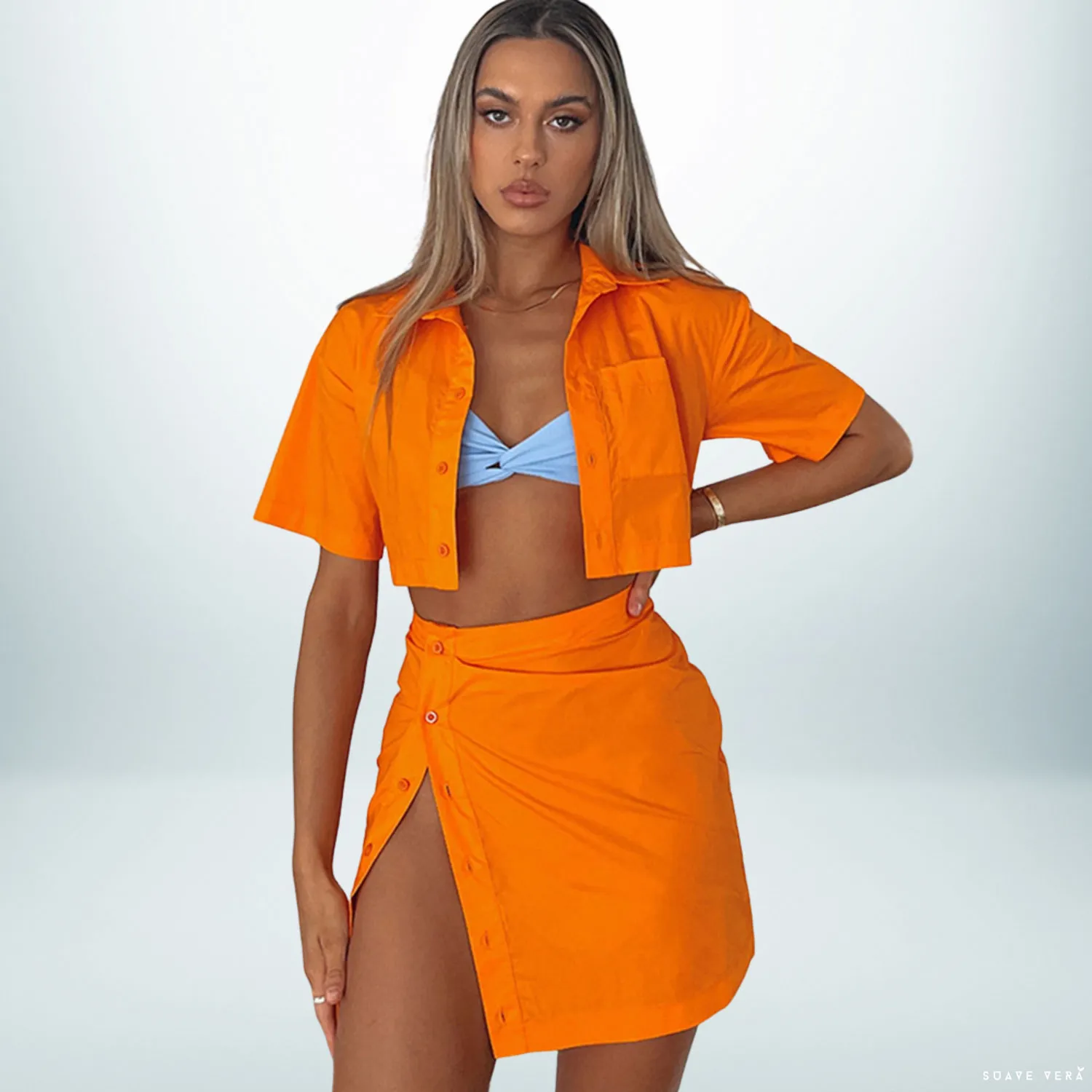 Zuri Turn Down Shirt Dress