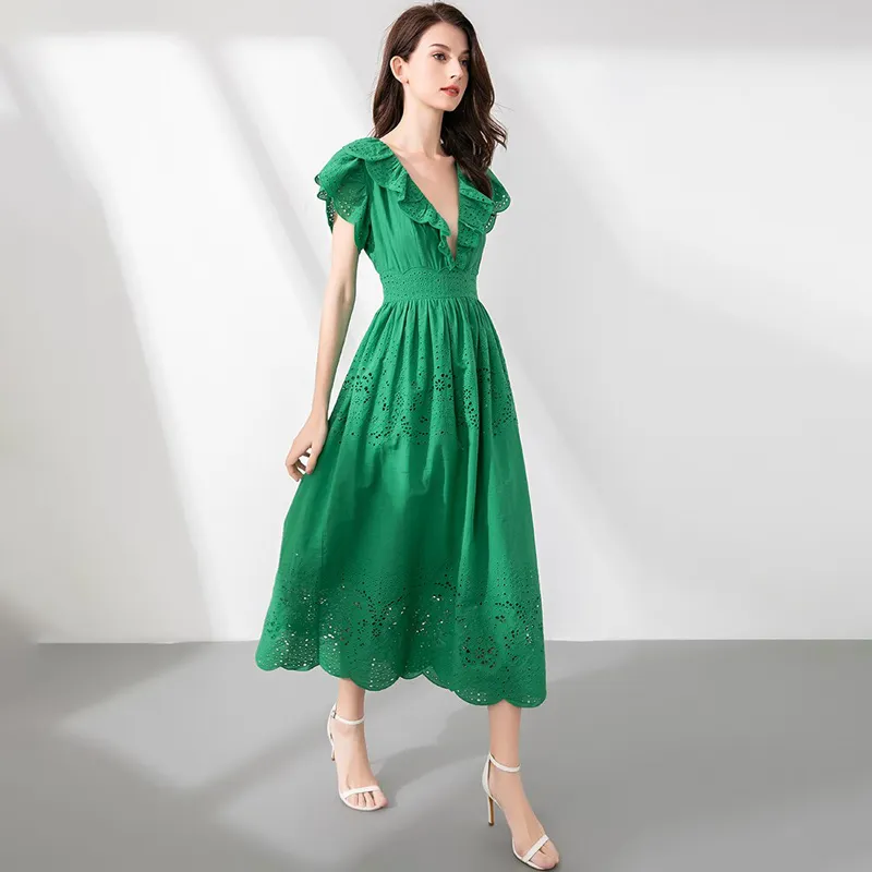 Bria Green Designer Dress