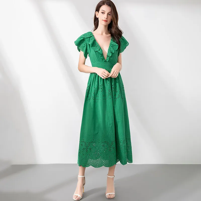 Bria Green Designer Dress