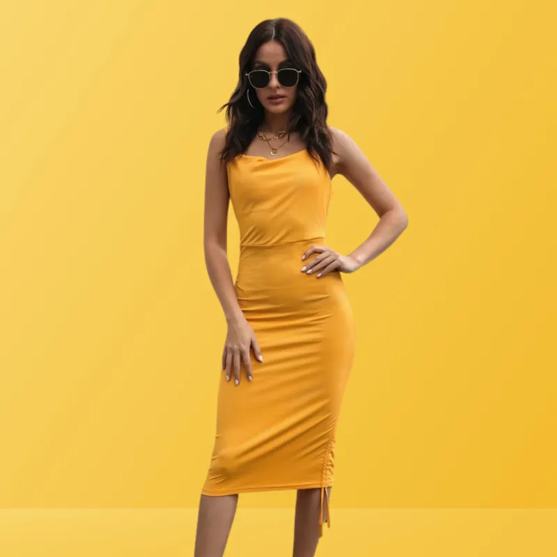 Callie Backless Bodycon Dress