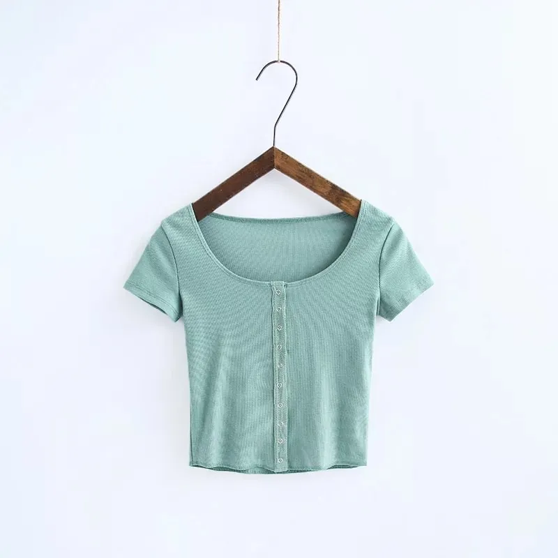 Shea Ribbed Crop Top