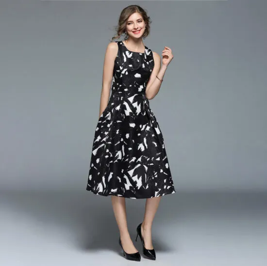 Lucy Jacquard A-LINE Dress