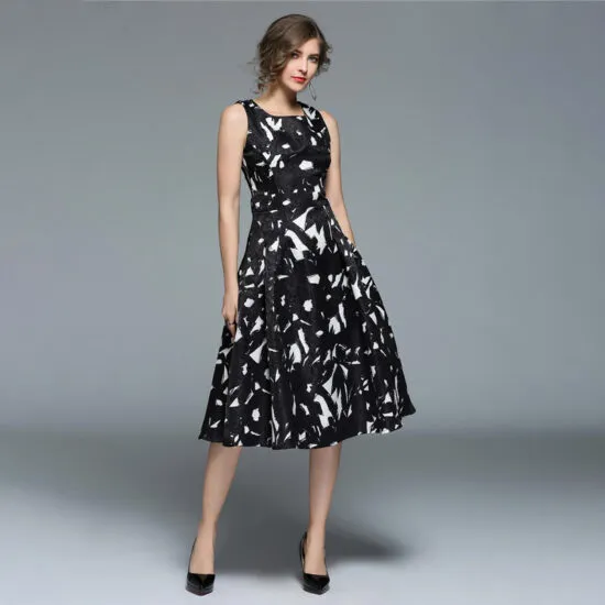 Lucy Jacquard A-LINE Dress