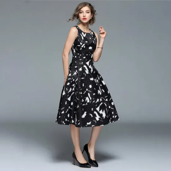 Lucy Jacquard A-LINE Dress