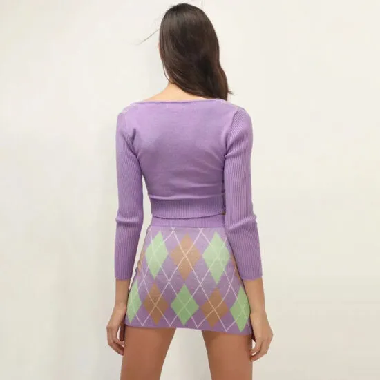 Sara Two Pieces Knit Dress
