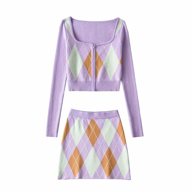 Sara Two Pieces Knit Dress