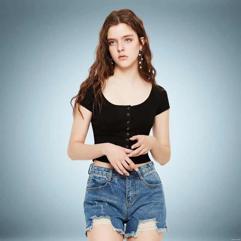 Shea Ribbed Crop Top