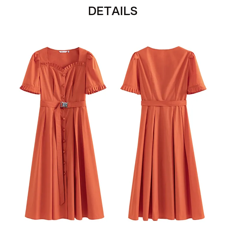 Zuri Pleated A-LINE Dress