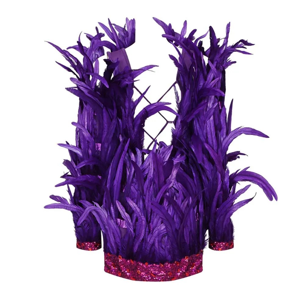 Zuri Purple Catwalk Dress