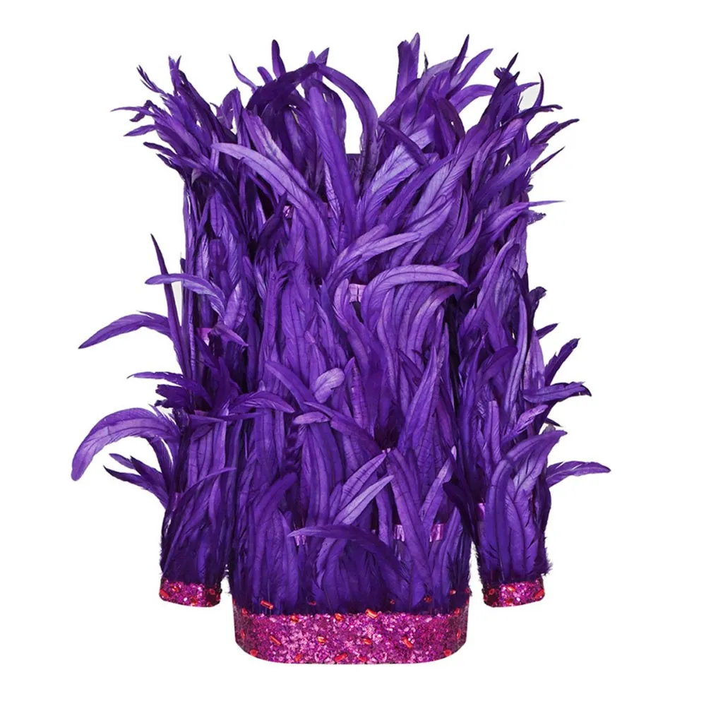 Zuri Purple Catwalk Dress