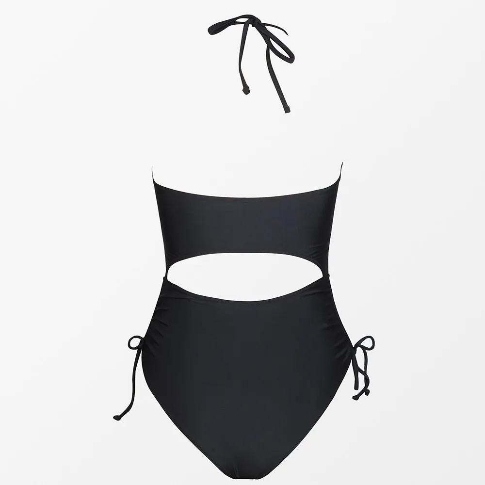 Lana Black Halter Swimsuit