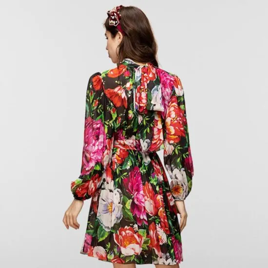 Olly A-LINE Silk Dress