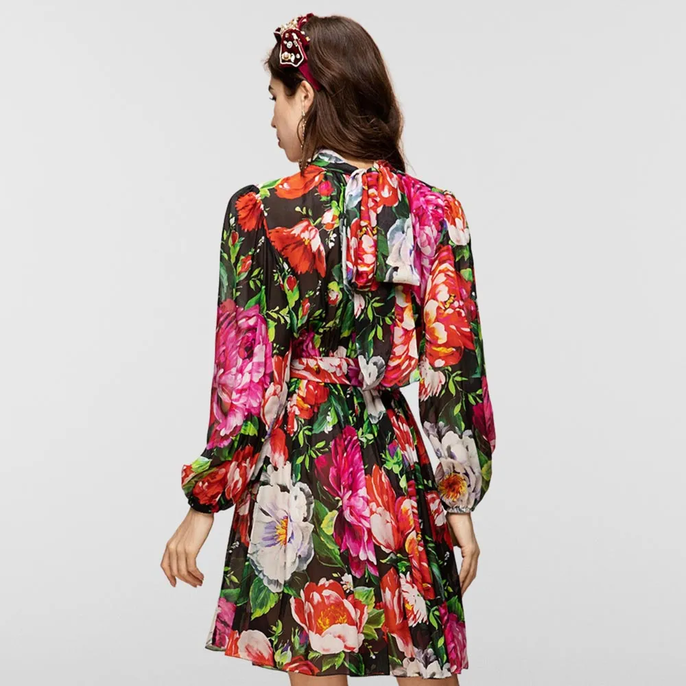 Olly A-LINE Silk Dress