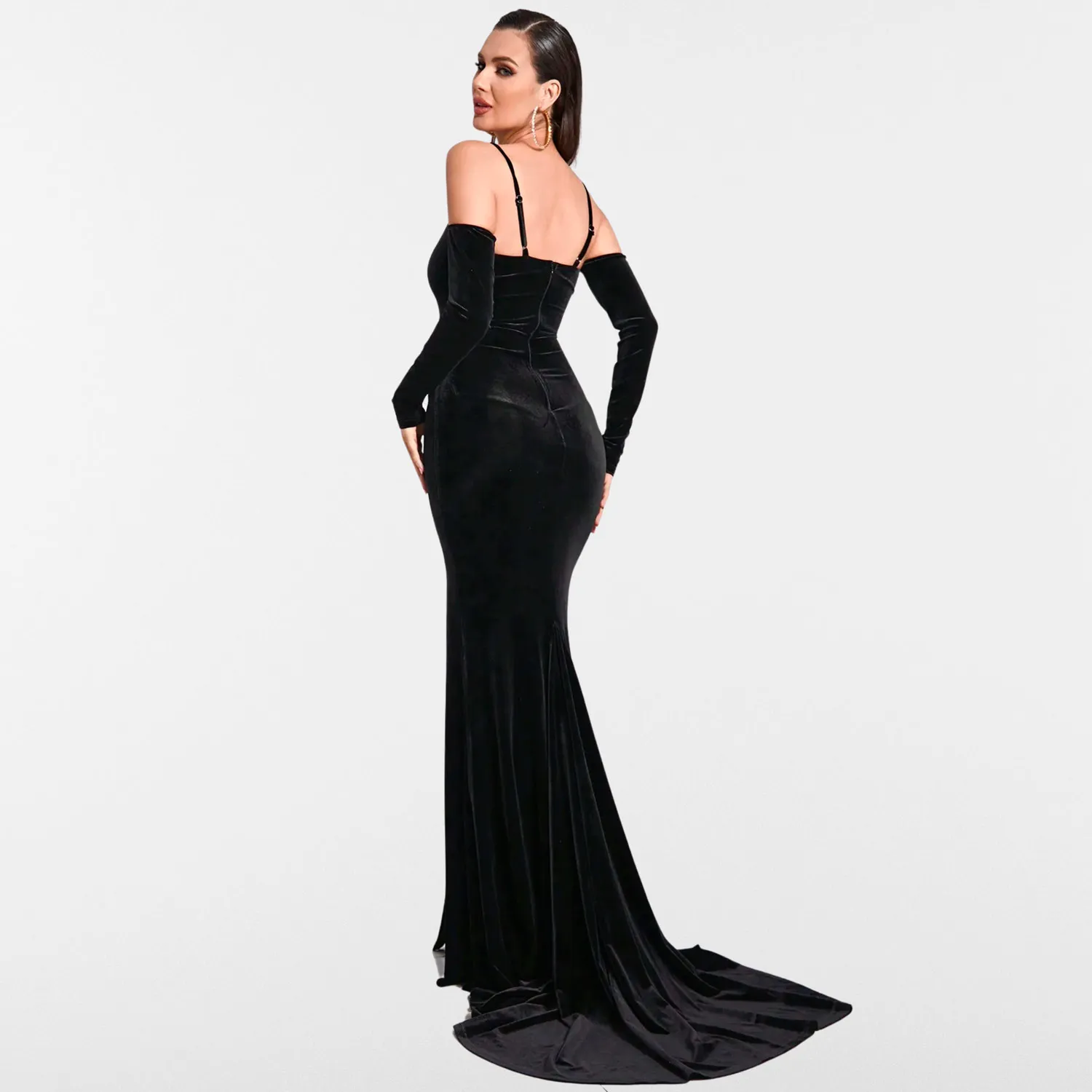 Slit Gala Maxi Dress